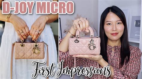 Dior micro d joy bag review